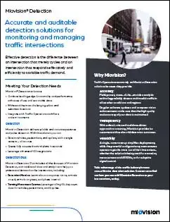 Detection Overview Cut Sheet - Miovision 