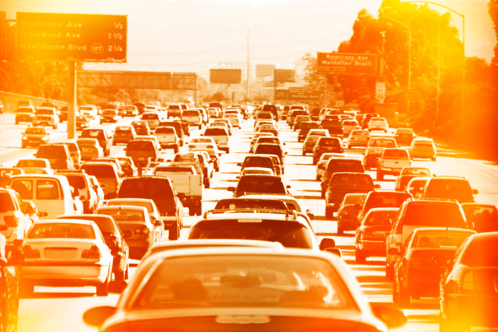 An LA traffic jam