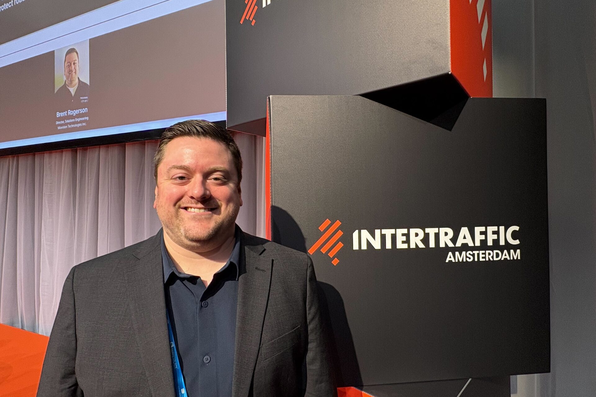 Miovision’s Brent Rogerson at his session on predictive science