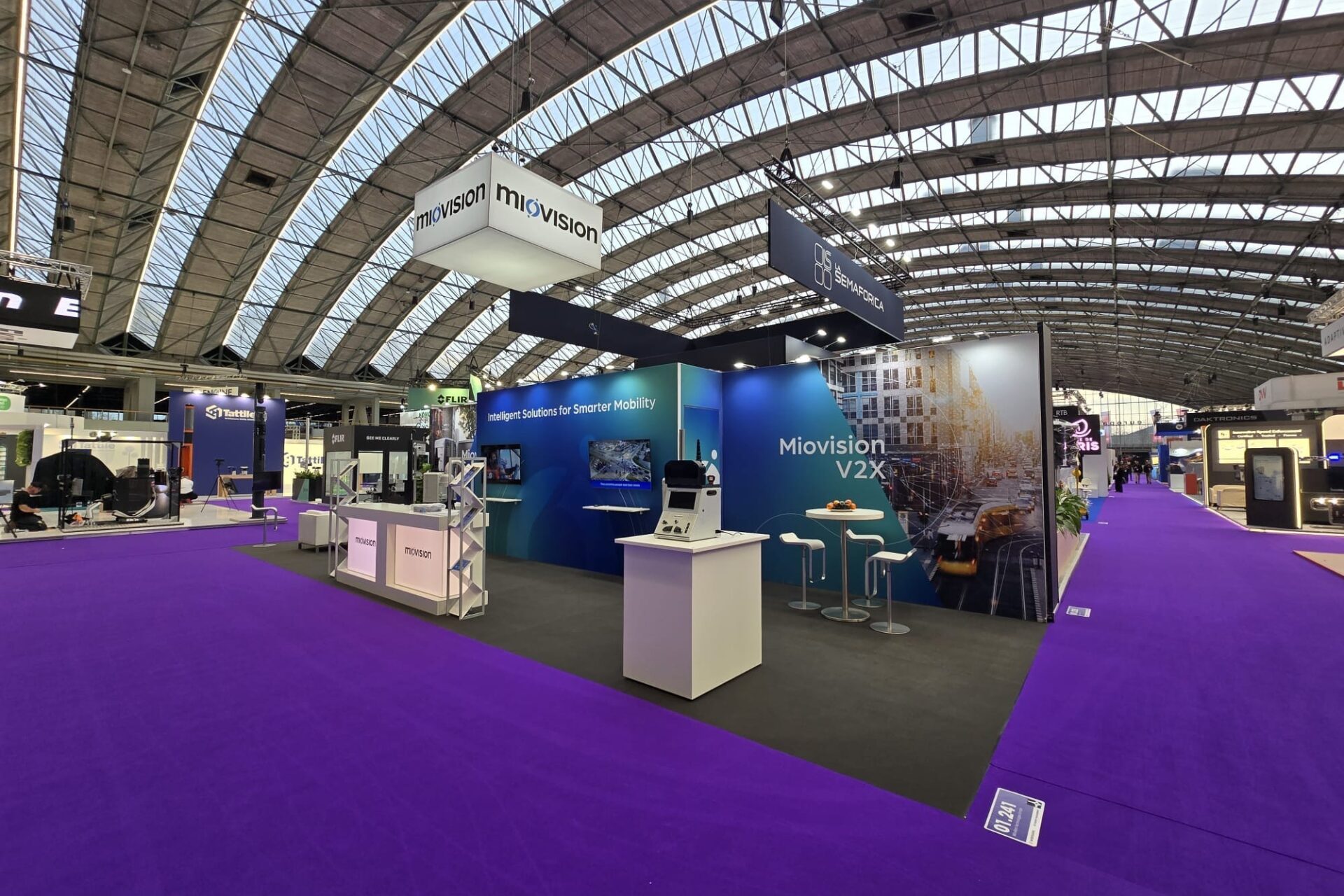 The Miovision booth at Intertraffic Amsterdam 2026