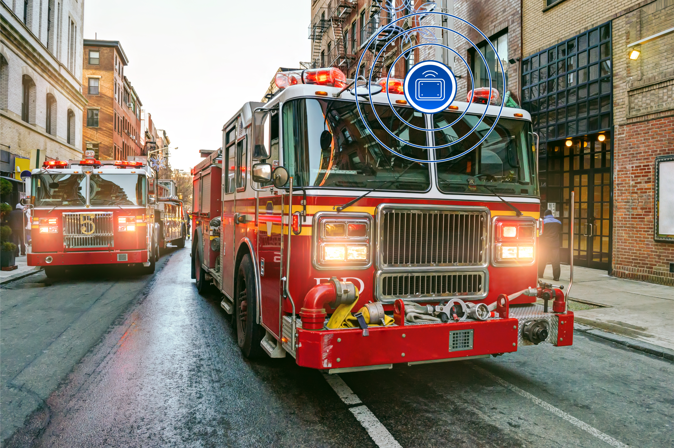 Firetruck with IR